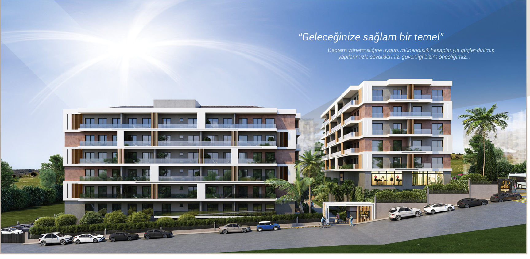 Proje cephesi - Tefka Diamond