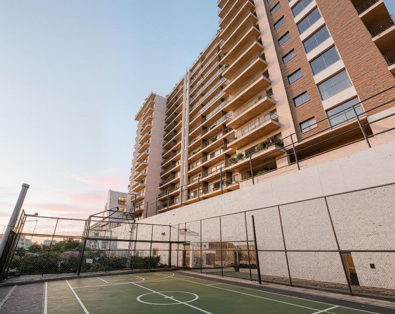 Basketbol sahası - Hasbağ Niva