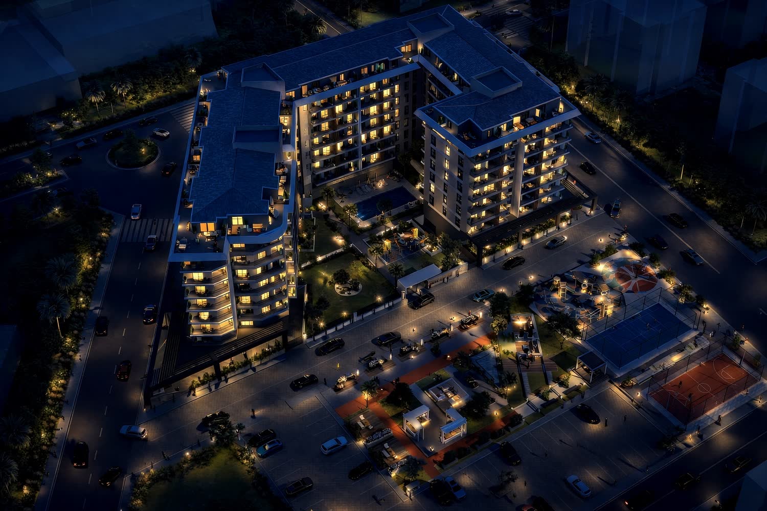 Gece görünümü - Tefka Prime